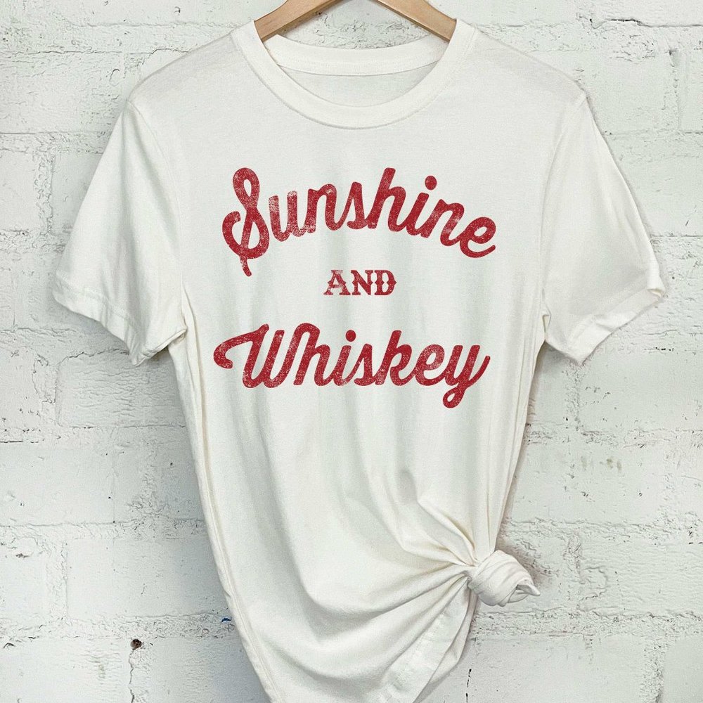 NWT - Sunshine & Whiskey Tee